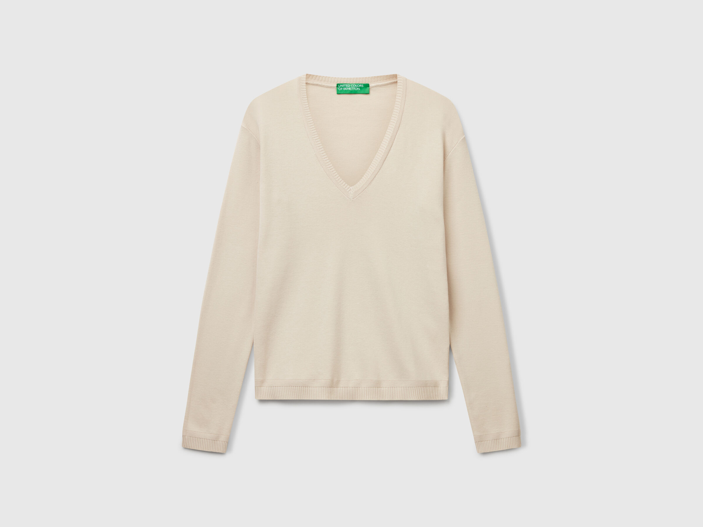 V NECK SWEATER L/S Women image number 5